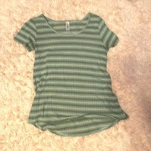 LuLaRoe-Girls XS, Green Top